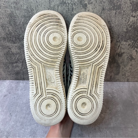 Nike Air Force 1 Sneakers 'Just Do It" Womens sz 8.5 - Picture 5 of 6